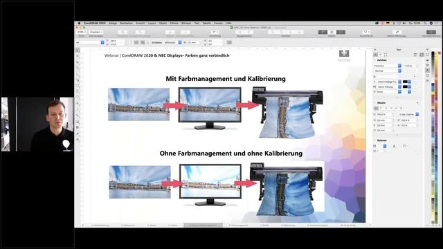 CorelDRAW 2020 & NEC Displays – Warum sollte ich Farbmanagement betreiben? смотреть онлайн