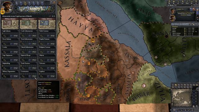 Crusader kings 2 With BlackNike || Land of david Part 2 war torn Afrika смотреть онлайн