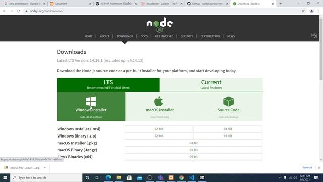 CoreUI Laravel Installation for PHP8.0 смотреть онлайн