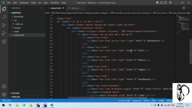 How we can create an admin panel using bootstrap and PHP | Admin left menu bar смотреть онлайн