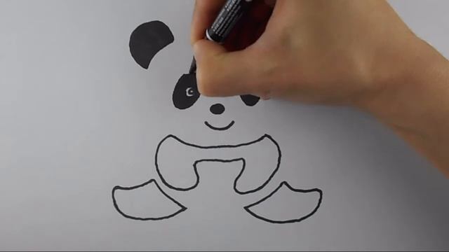 Как Нарисовать Маленькую Панду / How to Draw a Little Panda смотреть онлайн