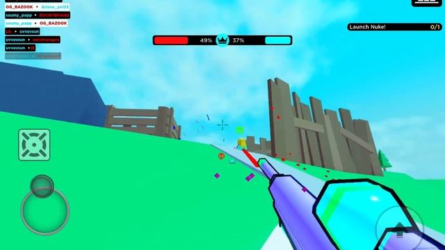 Big Paintball but only using toon gun with Ved / Roblox смотреть онлайн