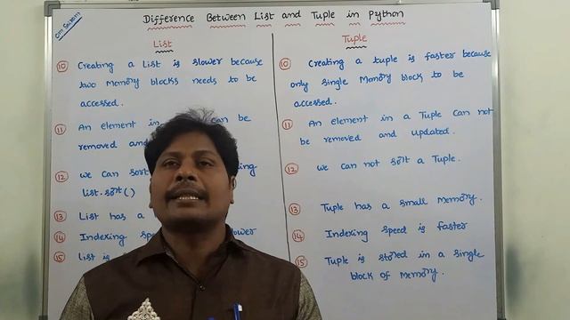 Difference between List and Tuple in Python || What is the Difference between a list and a tuple? смотреть онлайн