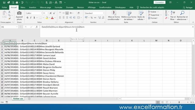 Comment convertir un CSV en fichier Excel (XLS, XLSX) смотреть онлайн