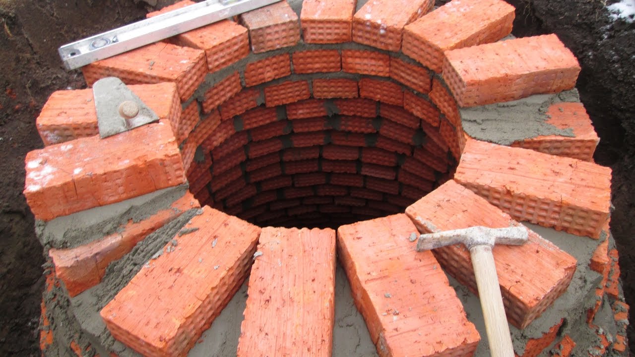Септик из кирпича
