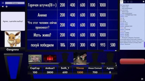 САМАЯ СМЕШНАЯ СВОЯ ИГРА (SIGame) | Вечерний дискордик #4