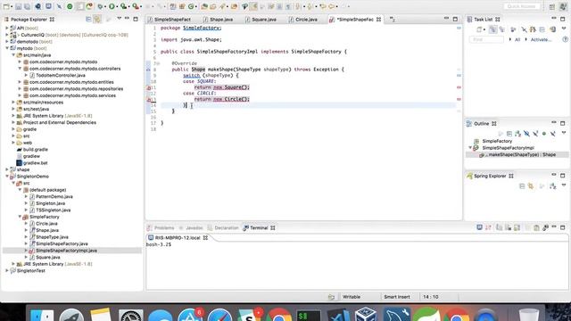 Simple Factory Pattern смотреть онлайн