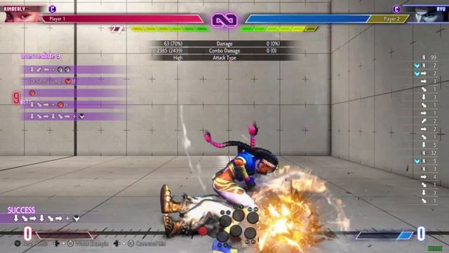SF6 Kimberly's Classic Combo Trials (4K) Color 2 Street Fighter 6 смотреть онлайн