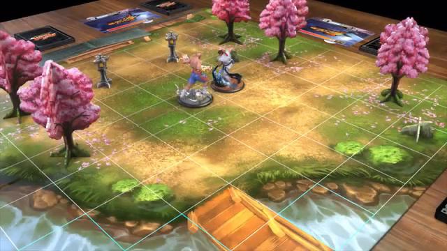 Street Fighter - The Miniatures Board Game by Angry Joe/Jasco Games Trailer!! смотреть онлайн