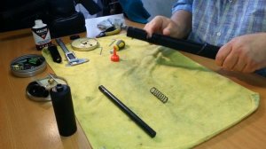 Самостоятельная установка стволика 260 мм. Доберман 350.