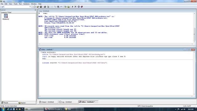 SAS libname and permanent dataset смотреть онлайн