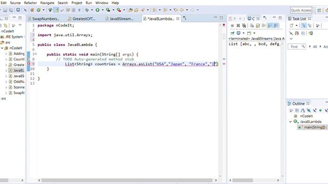 TECA34 Batch A nCodeIt src nCodeIt Java8Streams java Eclipse IDE 2023 04 08 10 38 24 смотреть онлайн