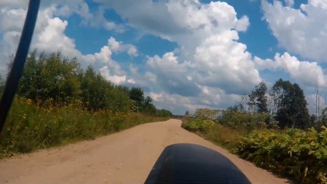 Велопрогулка Дмитров - Дубна. Часть 3. (Борцово - Дубна)