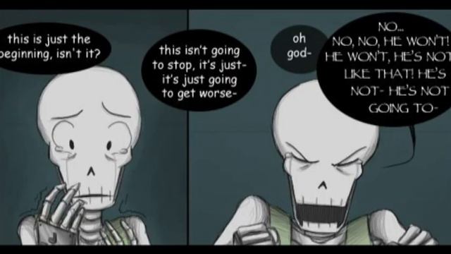 Undertale Comic #14 Just the Beginning смотреть онлайн