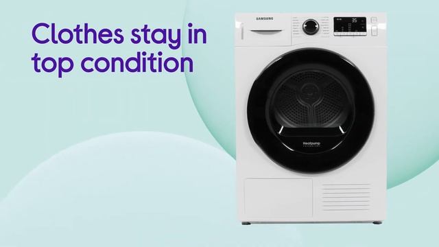 Samsung DV80TA020AE/EU 8 kg Heat Pump Tumble Dryer - White | Product Overview | Currys PC World смотреть онлайн