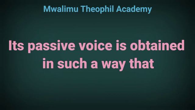 ENGLISH: ACTIVE VOICE AND PASSIVE VOICE; Simple past tense Active voice into passive voice. смотреть онлайн