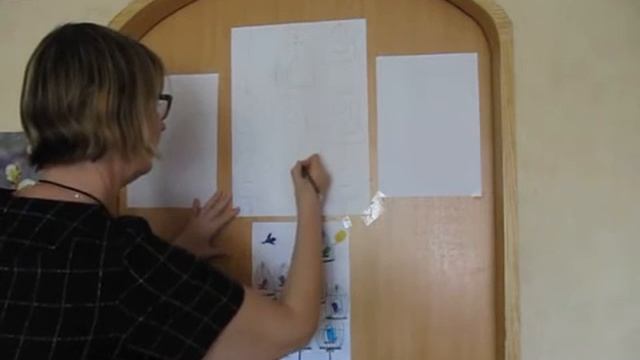 "Птички в клетке". Коллаж. Мастер-класс. Первая часть. смотреть онлайн