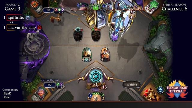 Round 2: marvin_the_imp v spiffirific - 2022 Spring Challenge 6 (Throne) смотреть онлайн