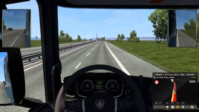 Euro Track Simulator 2. Южный Регион.Едем из Ставрополя в Армавир смотреть онлайн