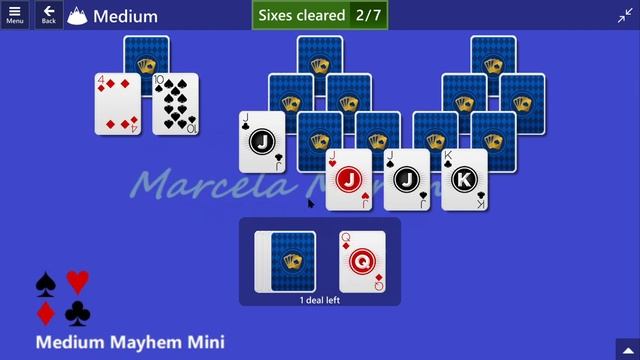 Medium Mayhem Mini Game #13 | May 13, 2023 Event | TriPeaks смотреть онлайн