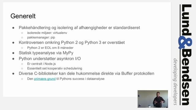 Jesper W. Devantier: Hvorfor Python? Hvorfor nu? смотреть онлайн