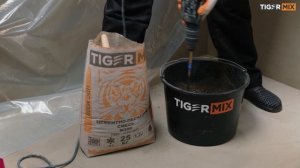 Как замешать, наносить и применять цементно-песчаную смесь М300 «Тайгер Микс»