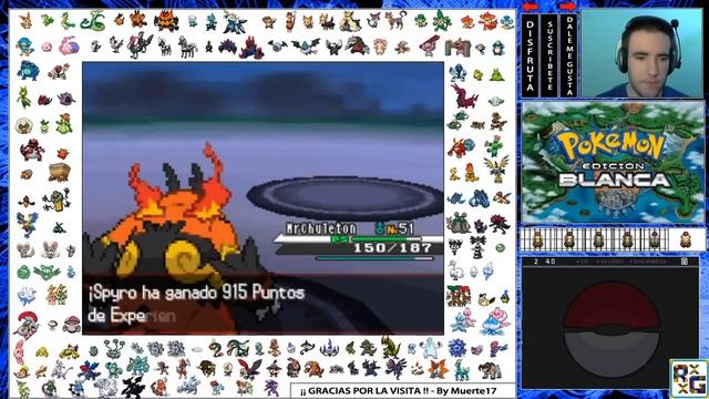 Pokémon Blanco por Muerte17 (Parte 52 - Puente Villa "Armónica+Guitarra+BeatBox+Coro = ¿?") смотреть онлайн