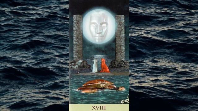 Старший Аркан 18 Луна. Значение карты. Двустороннее таро. Vice Versa. смотреть онлайн