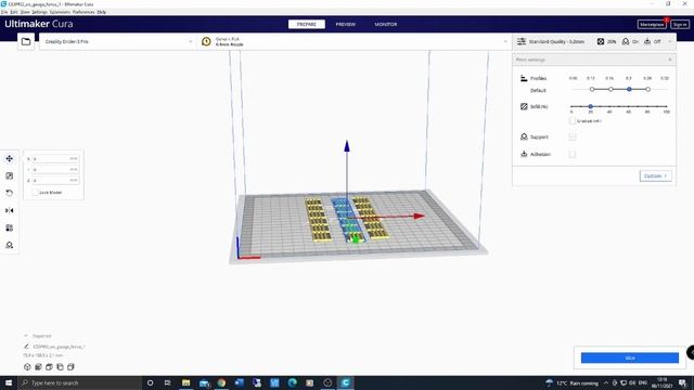 Playing with my 3d Printer (Creality Ender 3 V2) смотреть онлайн