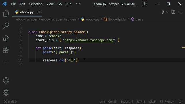 Scrapy CSS Selectors - Selecting elements by attribute value смотреть онлайн