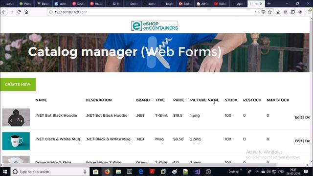 Migrate ASP.NET application on Docker Container using Visual Studio 2017 смотреть онлайн