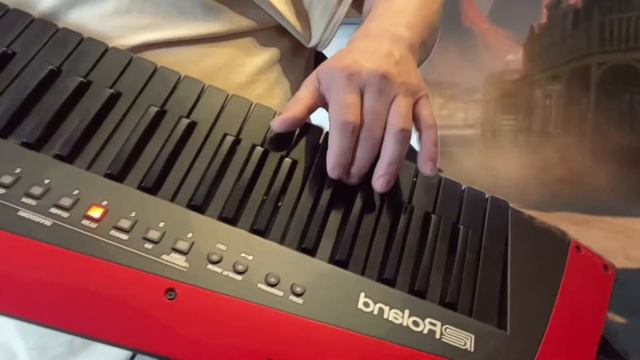 Billi Pok and Roland AX-Edge - Blues in A смотреть онлайн
