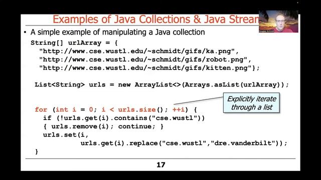 Contrasting Java Streams with Java Collections смотреть онлайн