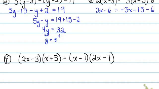 1D - 4.2 Solve Multi-Step Equations смотреть онлайн