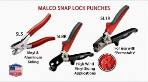 Инструмент для монтажа сайдинга от фирмы Malco
