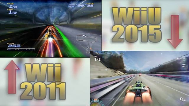 COMPARISON / FAST Racing NEO VS. FAST Racing League / WiiU VS Wii смотреть онлайн