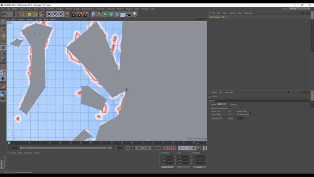 How to Create a Low Poly Style Map in Cinema 4D | C4D Tutorial смотреть онлайн
