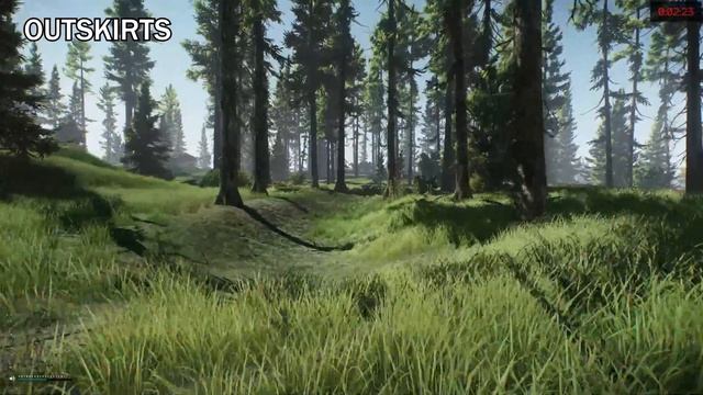 Outskirts Exit Location (Woods) With Map - Escape From Tarkov смотреть онлайн