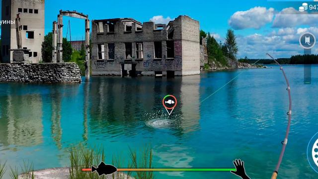 первая встреча с монстром#my fishing world смотреть онлайн