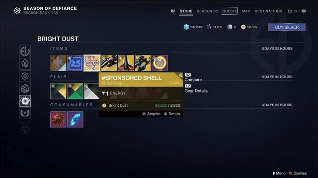 Destiny 2 - Bright Dust - This is what you can get for your Bright Dust from Eververse - 3 May 2023 смотреть онлайн