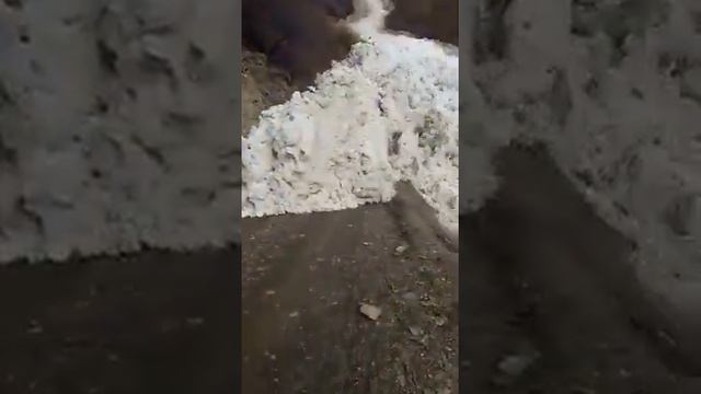 Лавина в горах. Сход лавины природа Дагестана смотреть онлайн