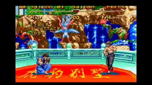 Super Street Fighter II (gameplay) [Sega Mega Drive] смотреть онлайн