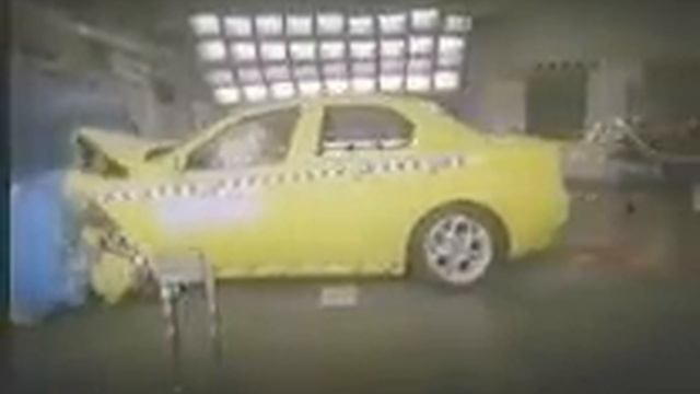 Crash Test Alfa Romeo 156 - Euro Ncap смотреть онлайн