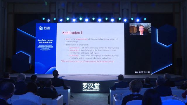 2023 Annual Conference - Sustainability: Lars Peter Hansen (UChicago) смотреть онлайн