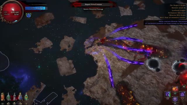 Path of Exile ps4 shaper soulrend смотреть онлайн