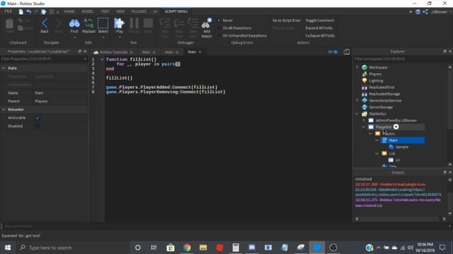 Custom Player List GUI | Roblox Studio | ROBLOX смотреть онлайн