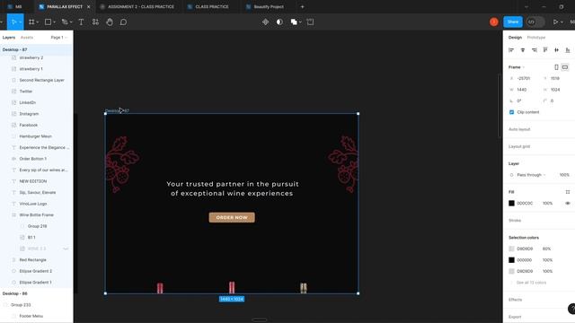 PARALLAX EFFECT IN FIGMA | EASY TUTORIAL смотреть онлайн