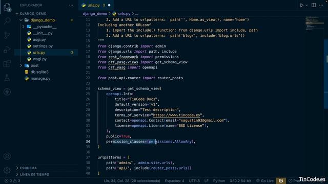 Django documentación automática con Swagger ? смотреть онлайн
