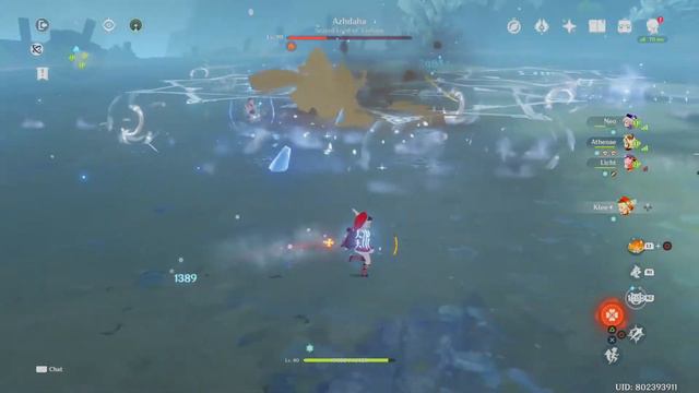Genshin Coop Series #04 - Chibi Team [4P] vs Azhdaha attempt #02 смотреть онлайн