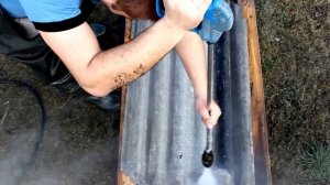 Очистка (мойка)  45-летнего шифера - SHIFER.by